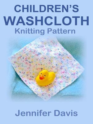 cover image of Children's Washcloth